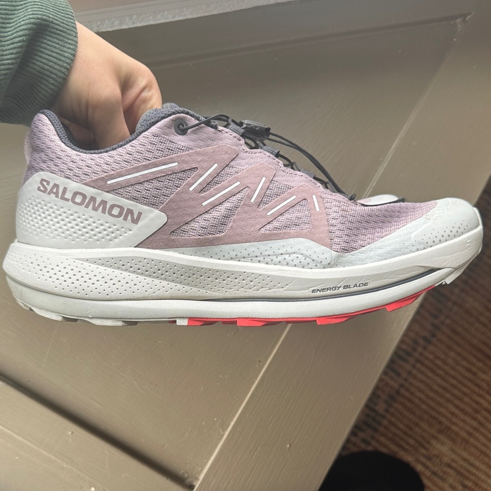 Salomon Women's Athletic Shoes - Lavender and White